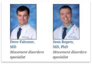 photos of Dr. Drew Falconer and Dr. Sean Rogers