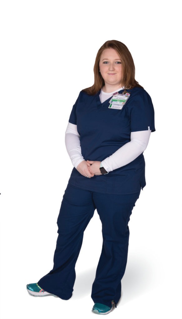 photo of nurse Courtney Caton