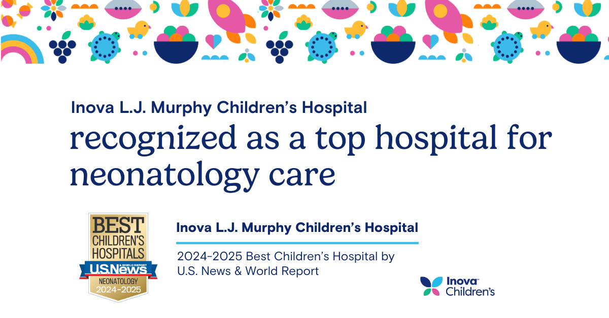 Inova L.J. Murphy Children’s Hospital Ranks in Top 40 Best Children’s ...