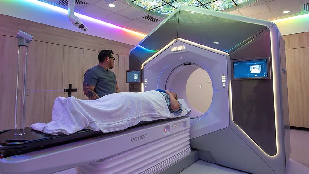 Ethos Radiothrapy Inova Schar Cancer first in region to deliver Adaptive Online Radiation ...